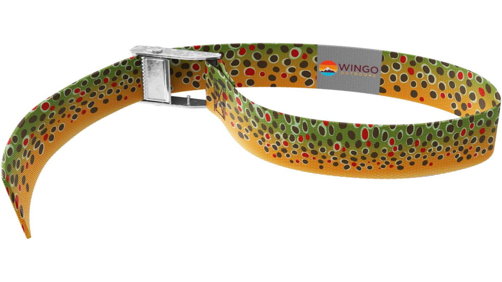 Wingo Outdoors Cam Strap, 2 ft, Brown Trout, W-CAM-123-2FT