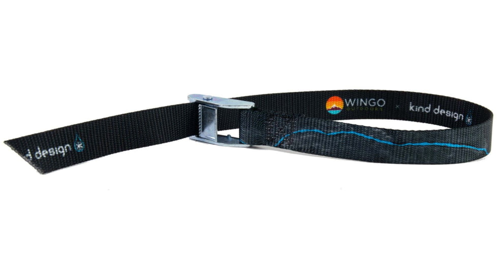 Wingo Outdoors Cam Strap - Kind Design, Madison River, 2 foot length, W-CAM-404-2FT
