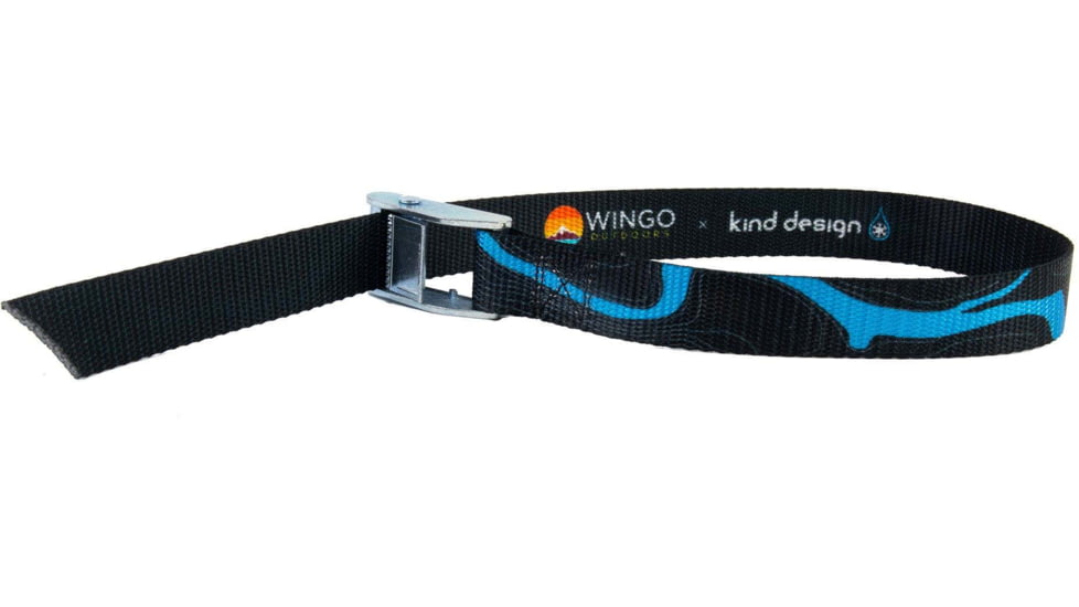 Wingo Outdoors Cam Strap - Kind Design, Yellowstone River, 2 foot length, W-CAM-402-2FT
