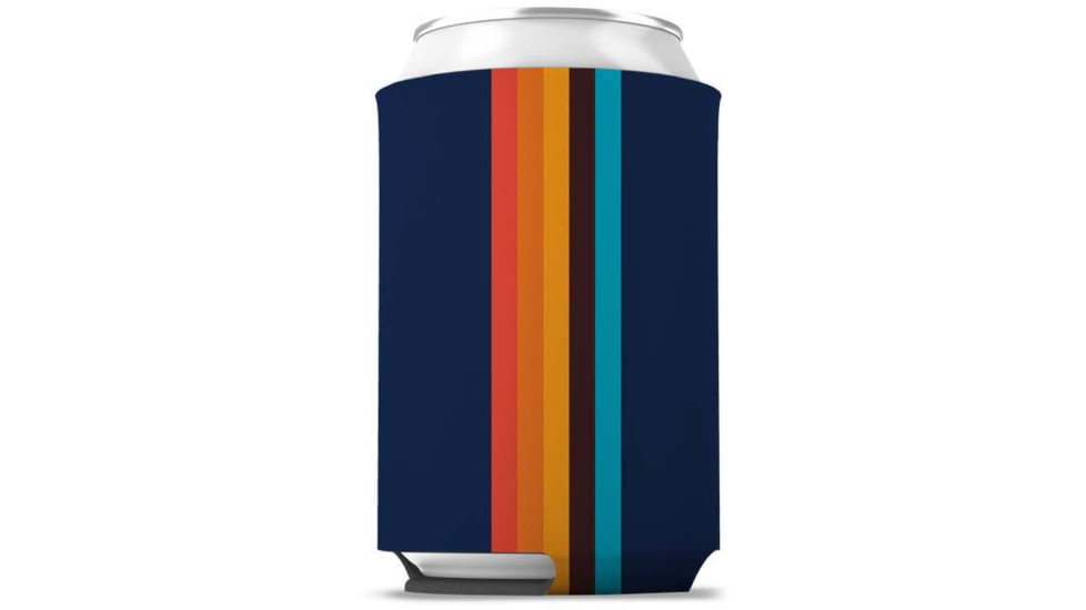 Wingo Outdoors Can Cooler, Navy Retro, W-CAN-140-1PK