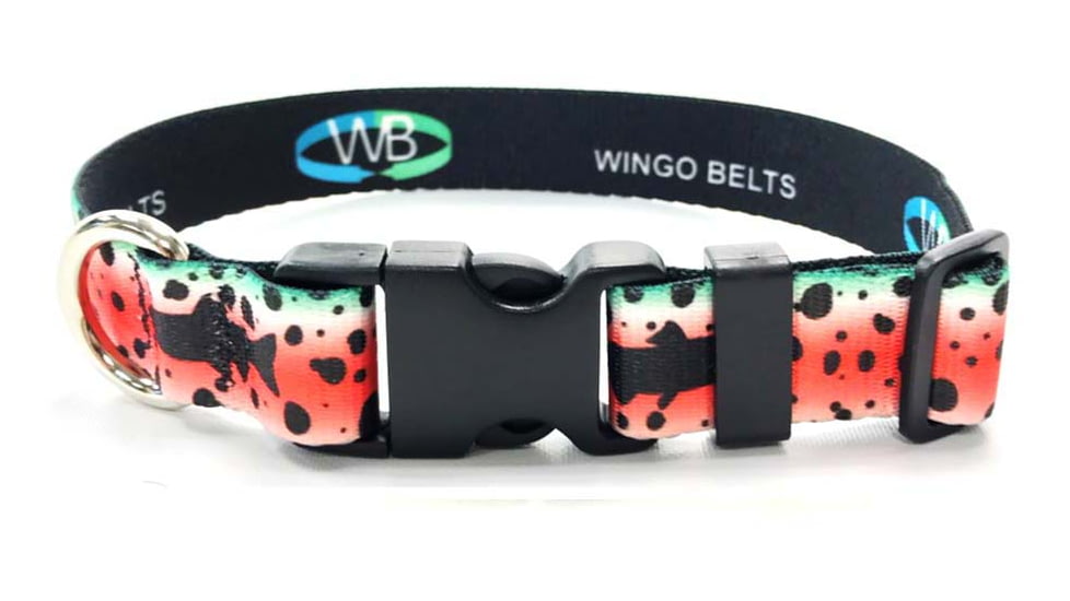 Wingo Outdoors Artisan Dog Collar, Bighorn, Small/Medium, W-COL-101-SMD