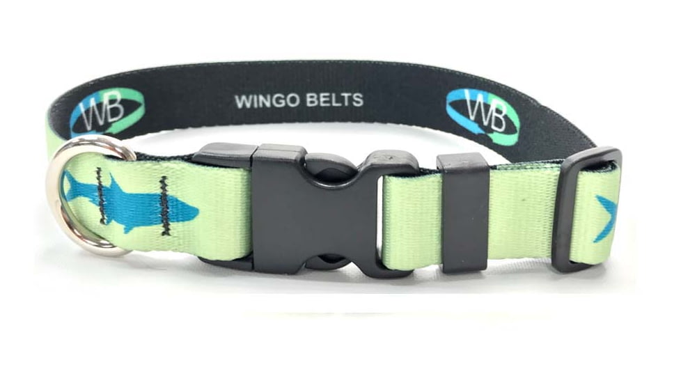 Wingo Outdoors Artisan Dog Collar, Grand Slam, Small/Medium, W-COL-106-SMD