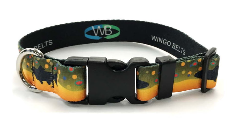 Wingo Outdoors Artisan Dog Collar, Rangeley, Large/XLarge, W-COL-113-LXL