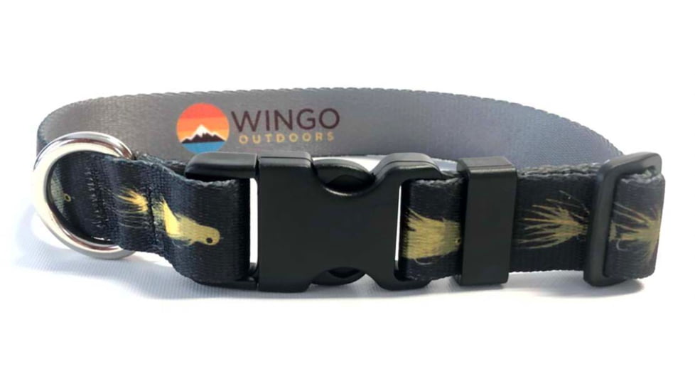 Wingo Outdoors Dog Collar - RepYourWater, The Meat, Small/Medium, W-COL-511-SMD