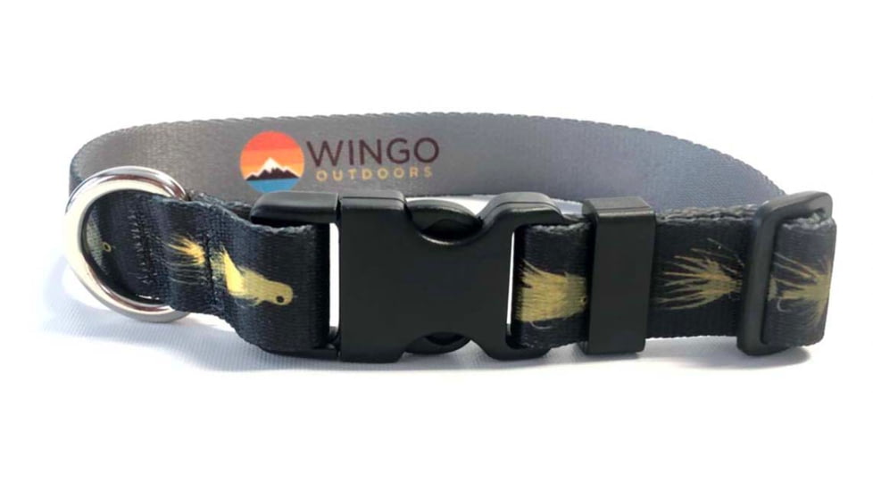 Wingo Outdoors Dog Collar - RepYourWater, The Meat, Small/Medium, W-COL-524-SMD
