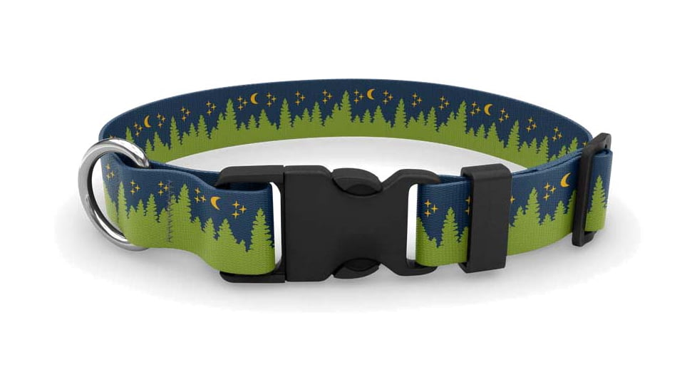 Wingo Outdoors Artisan Dog Collar, Under the Stars, Large/XLarge, W-COL-144-LXL