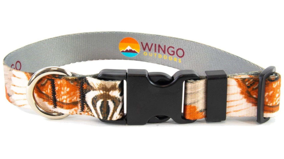 Wingo Outdoors Artisan Dog Collar, Quail, Large/XLarge, W-COL-302-LXL