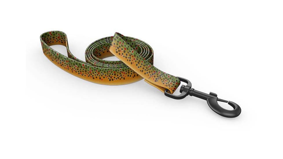 Wingo Outdoors Dog Leash, Brown Trout, W-LEA-123-6FT