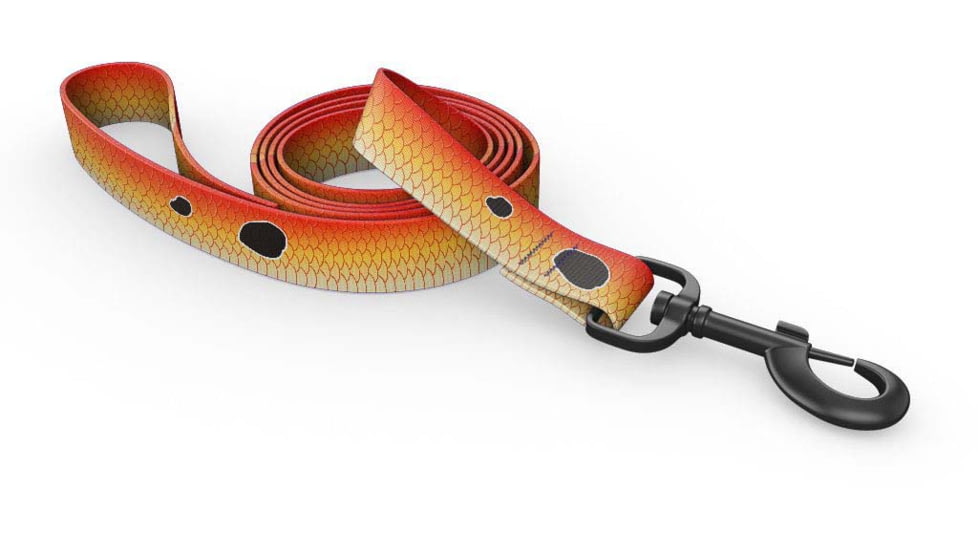 Wingo Outdoors Dog Leash, Redfish, W-LEA-128-6FT