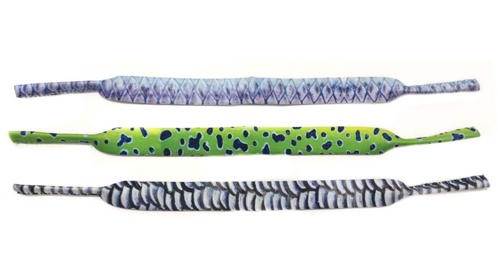 Wingo Outdoors Eyewear Retainer 3-Pack, Bonefish/Mahi Mahi/Tarpon, One Size Fits Most, W-EYE-SAL-3PK