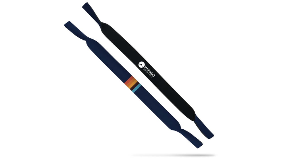 Wingo Outdoors Wingo Eyewear Retainer, Navy Retro, Navy Retro, One Size, W-EYE-140-1PK