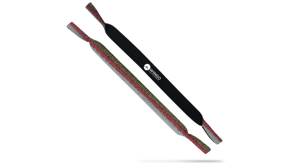 Wingo Outdoors Wingo Eyewear Retainer, Rainbow Trout 2022, Rainbow Trout, One Size, W-EYE-124-1PK