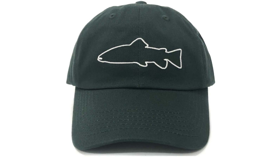 Wingo Outdoors Fish Skin Backstrap Hat, Brown Trout, One Size Fits Most, W-HAT-104-BAC