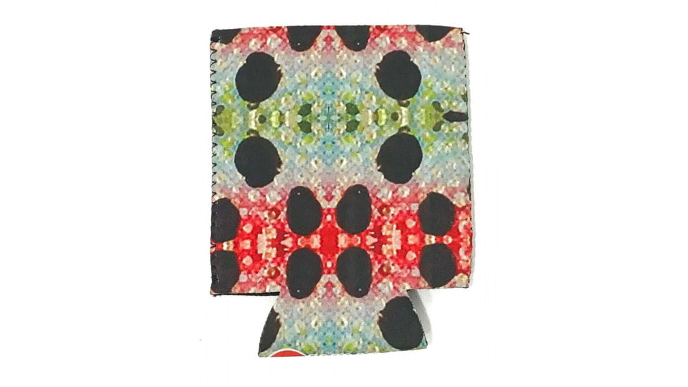 Wingo Outdoors Fish Skin Can Cooler 3-Pack, Brook/Brown/Rainbow, Standard Can, W-CAN-FRE-3PK