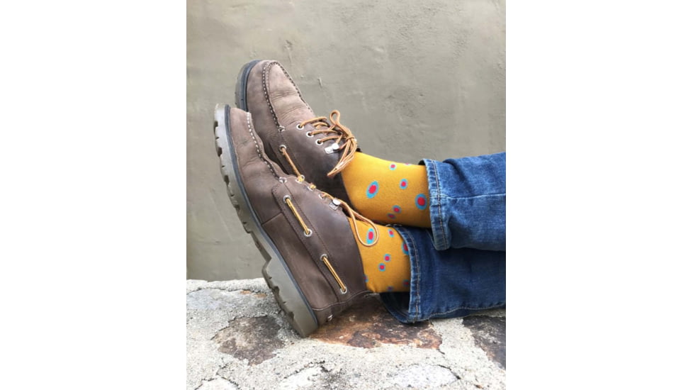 Wingo Outdoors Fish Skin Socks - Mens, Brown Trout, Size 8-13, W-SOC-104-813