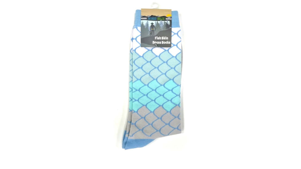Wingo Outdoors Fish Skin Socks - Mens, Tarpon, Size 8-13, W-SOC-116-813