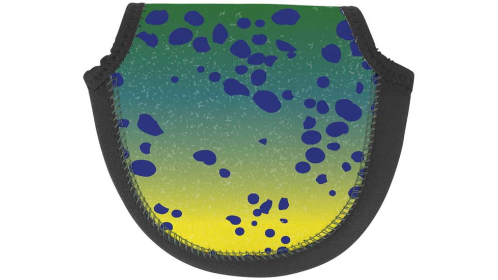 Wingo Outdoors Fly Reel Case, Mahi Mahi, Large, W-RLC-125-LG