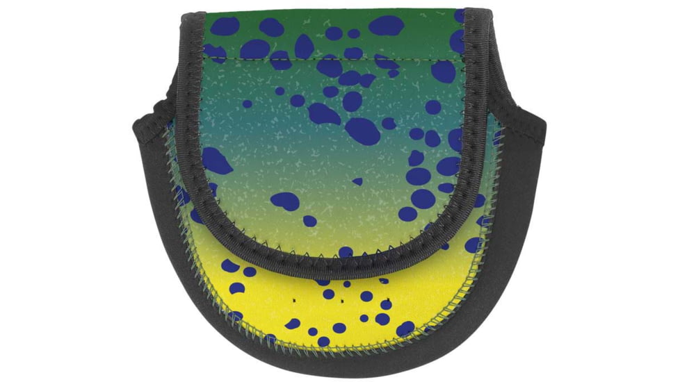 Wingo Outdoors Fly Reel Case, Mahi Mahi, Large, W-RLC-125-LG