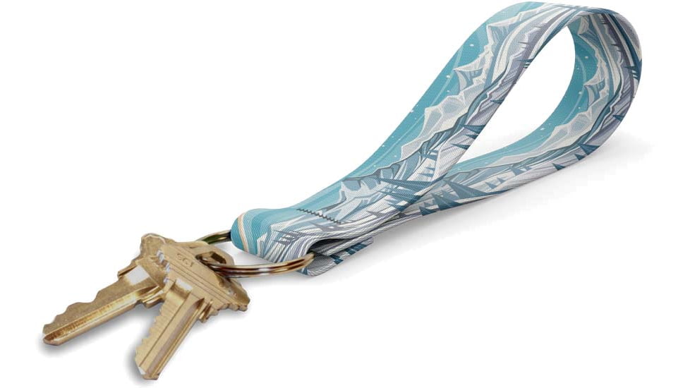 Wingo Outdoors Key Fob, Alpine Snow, W-KEY-134-5IN