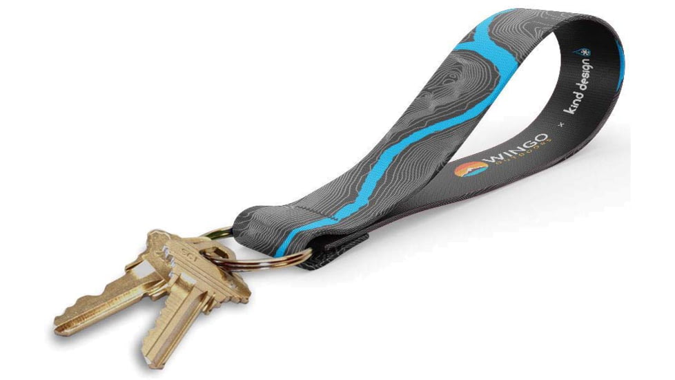 Wingo Outdoors Key Fob - Kind Design, Colorado River, 5 inch length, W-KEY-401-5IN