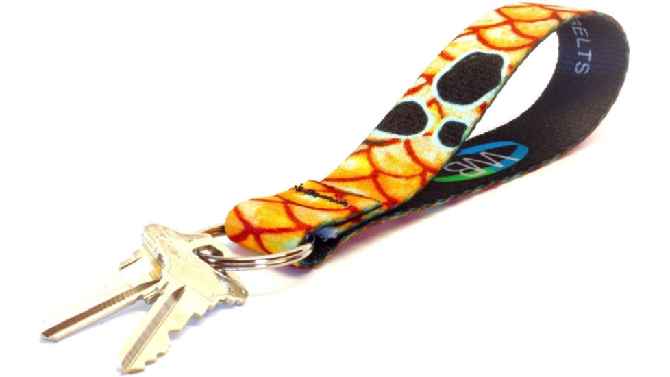 Wingo Outdoors Key Fob, 5in Length, 1in Ring, Redfish, W-KEY-114-5IN