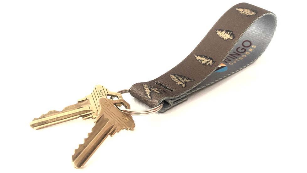 Wingo Outdoors Key Fob - RepYourWater, Arrowheads, 5 inch length, W-KEY-501-5IN