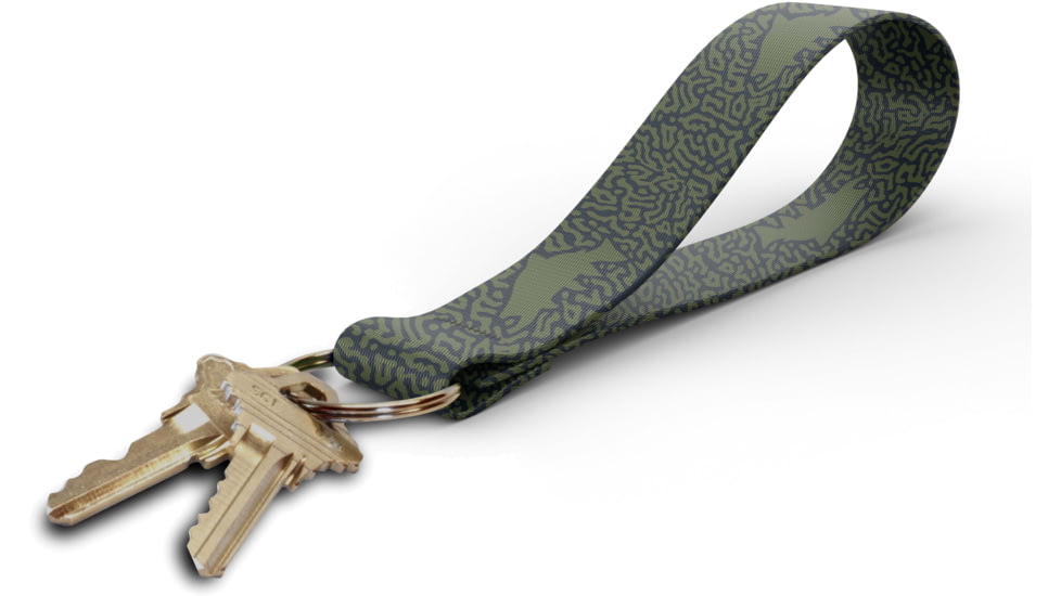 Wingo Outdoors Key Fob - RepYourWater, Backcountry Brookie, 5 inch length, W-KEY-520-5IN