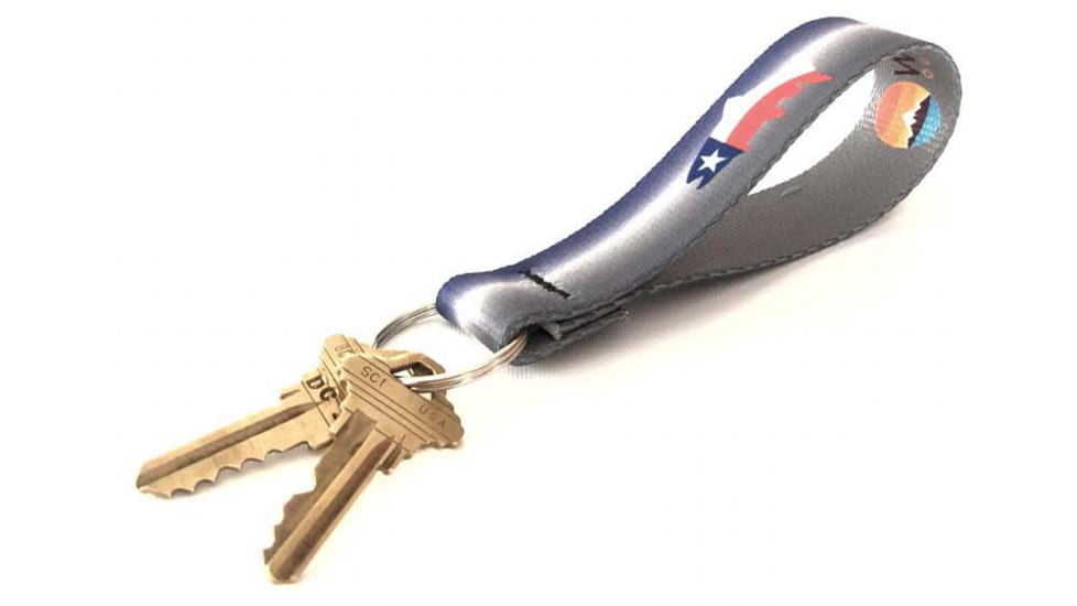 Wingo Outdoors Key Fob - RepYourWater, Texas Trout, 5 inch length, W-KEY-510-5IN