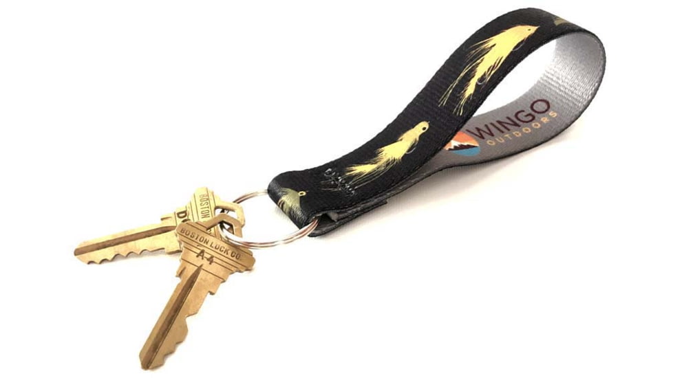 Wingo Outdoors Key Fob - RepYourWater, The Meat, 5 inch length, W-KEY-511-5IN