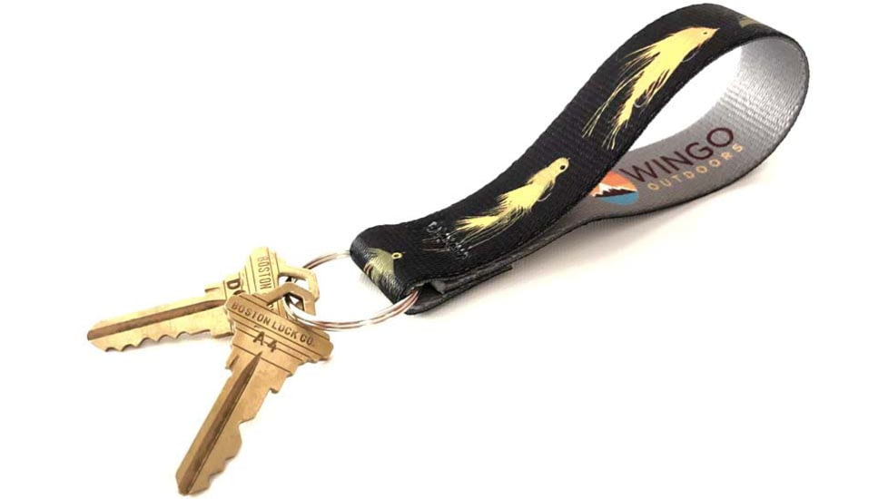 Wingo Outdoors Key Fob - RepYourWater, The Meat, 5 inch length, W-KEY-524-5IN