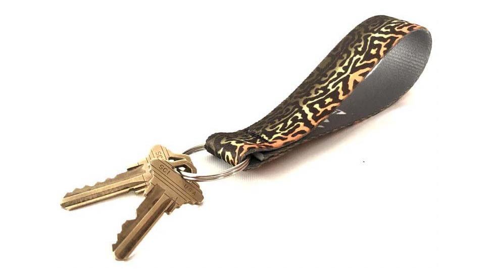 Wingo Outdoors Key Fob - RepYourWater, Tiger Trout, 5 inch length, W-KEY-512-5IN