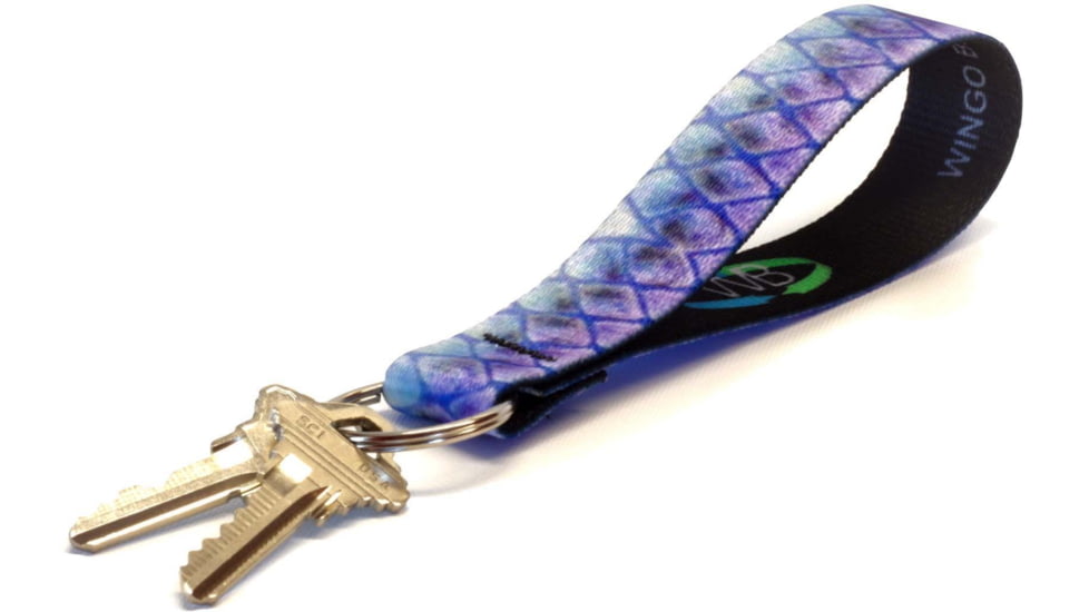 Wingo Outdoors Key Fob, 5in Length, 1in Ring, Tarpon, W-KEY-116-5IN