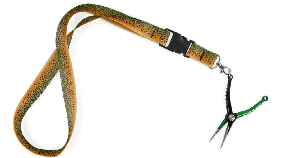 Wingo Outdoors Lanyard, Brown Trout, W-LAN-123-18