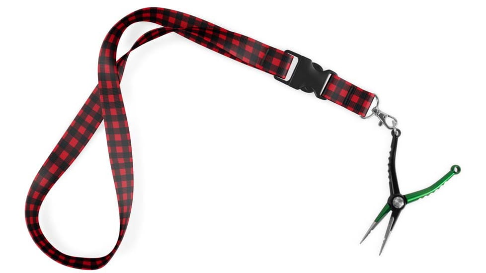Wingo Outdoors Lanyard, Buffalo Check Red, W-LAN-138-18