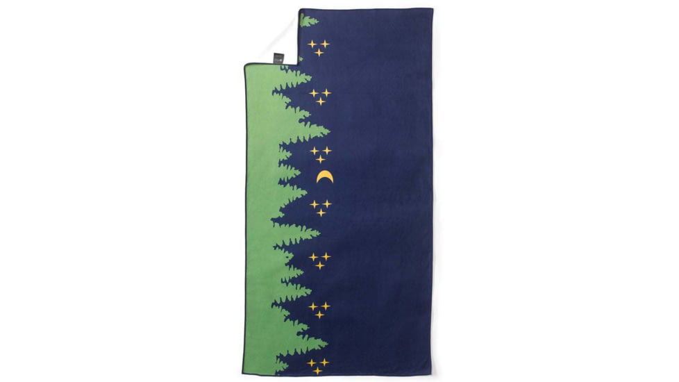 Wingo Outdoors Microfiber Towel, Under the Stars, W-TOW-144-MF