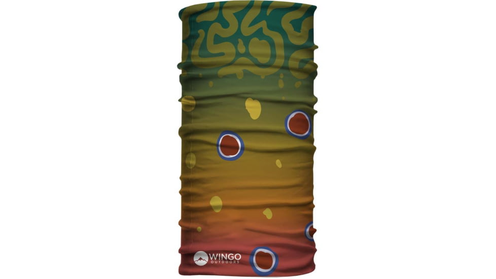Wingo Outdoors Neck Gaiter, Brook Trout, One Size, W-GAI-122-OS