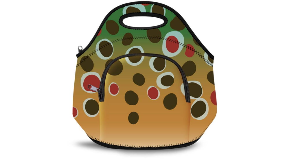 Wingo Outdoors Neoprene Lunch Pack, Brown Trout, W-NLP-123-OS