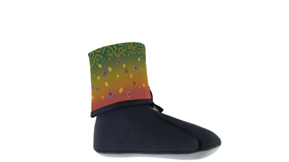 Wingo Outdoors Neoprene Wading Socks, Brook Trout, Large, W-NWS-122-LG