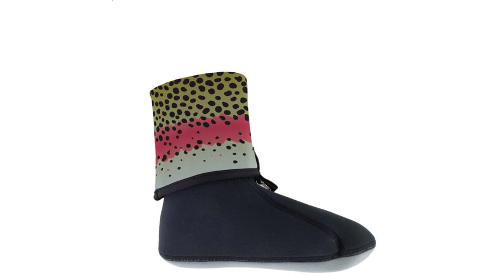 Wingo Outdoors Neoprene Wading Socks, Rainbow Trout, X-Large, W-NWS-124-XL