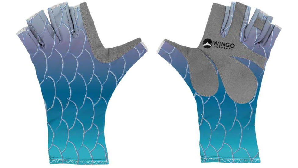 Wingo Outdoors Sun Gloves, Tarpon, Large/XLarge, W-CGL-126-LXL