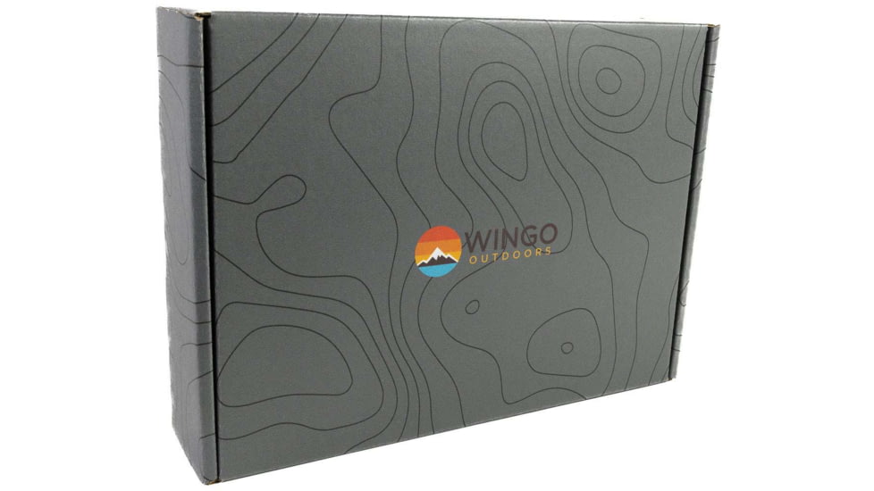 Wingo Outdoors Trout Box, Rainbow Trout, 11.5 x 8.5 x 2.5 inches, W-BOX-112-50