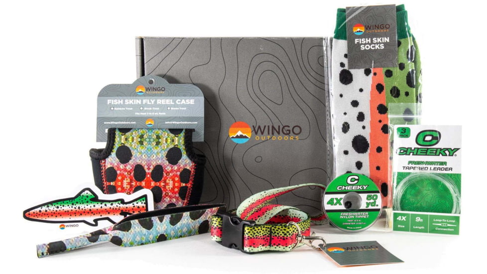 Wingo Outdoors Brook Trout Box, Rainbow Trout, W-BOX-112-50