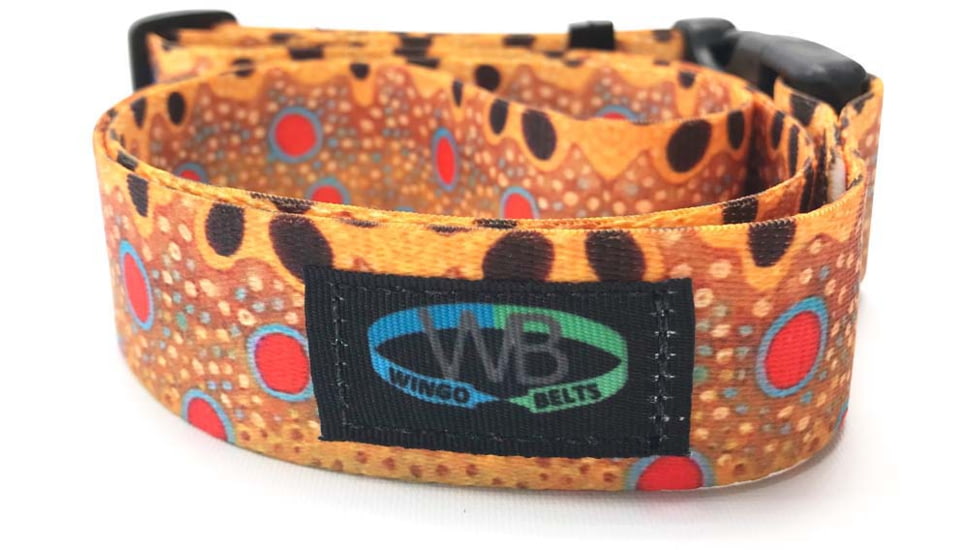 Wingo Outdoors Wading Belt, Brown Trout, One Size Fits Most, W-WAD-104-OS
