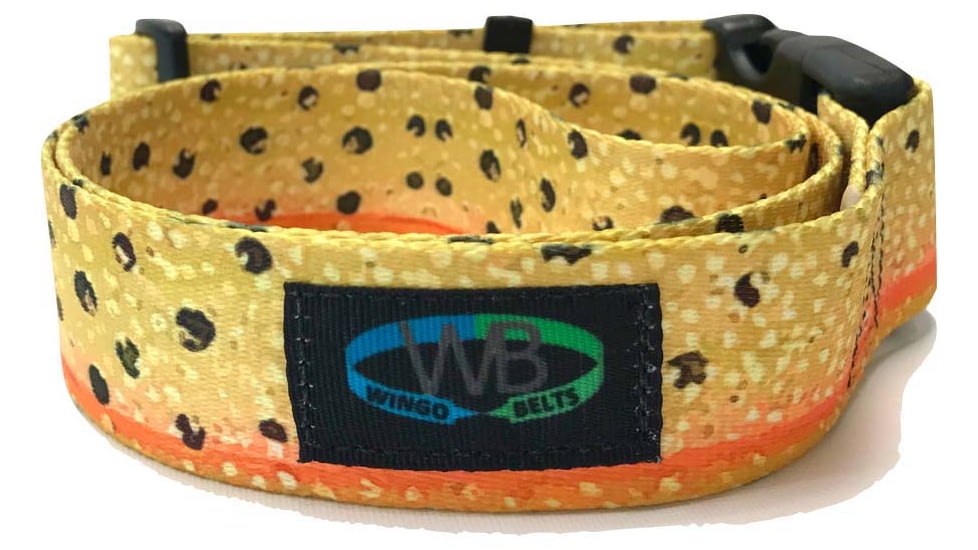 Wingo Outdoors Wading Belt, Cutthroat Trout, One Size Fits Most, W-WAD-105-OS