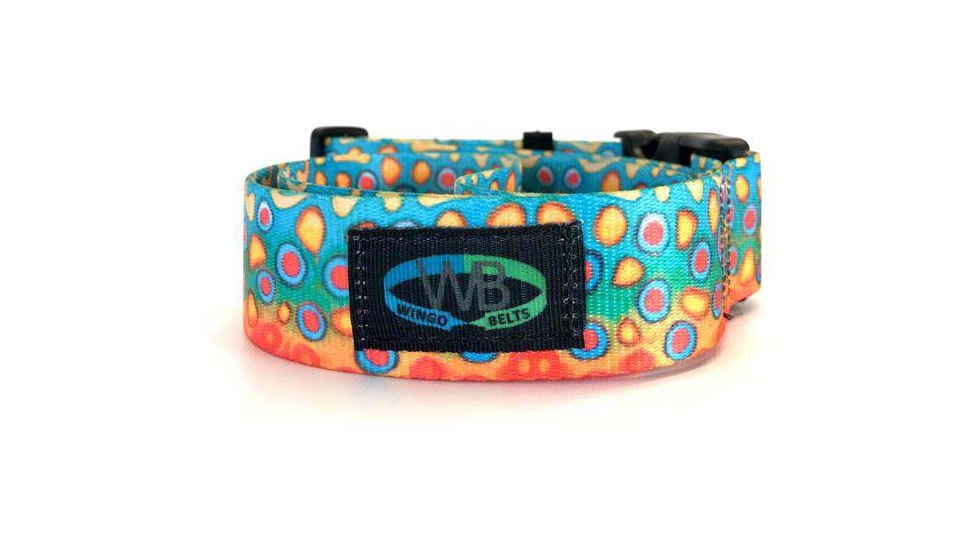 Wingo Outdoors Wading Belt, DeYoung Brook Trout, One Size Fits Most, W-WAD-601-OS
