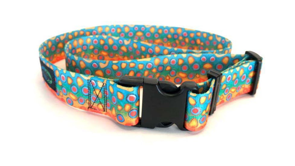 Wingo Outdoors Wading Belt w/Zero-Slip Buckle, DeYoung Brook Trout, One Size, W-WAD-601-OS