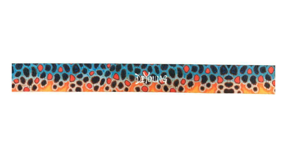 Wingo Outdoors Wading Belt, DeYoung Brown Trout, One Size Fits Most, W-WAD-602-OS