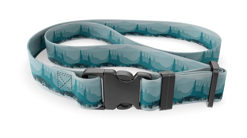 Wingo Outdoors Wading Belt w/Zero-Slip Buckle, Misty Forest, One Size, W-WAD-139-OS