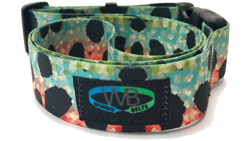 Wingo Outdoors Wading Belt, Rainbow Trout, One Size Fits Most, W-WAD-112-OS
