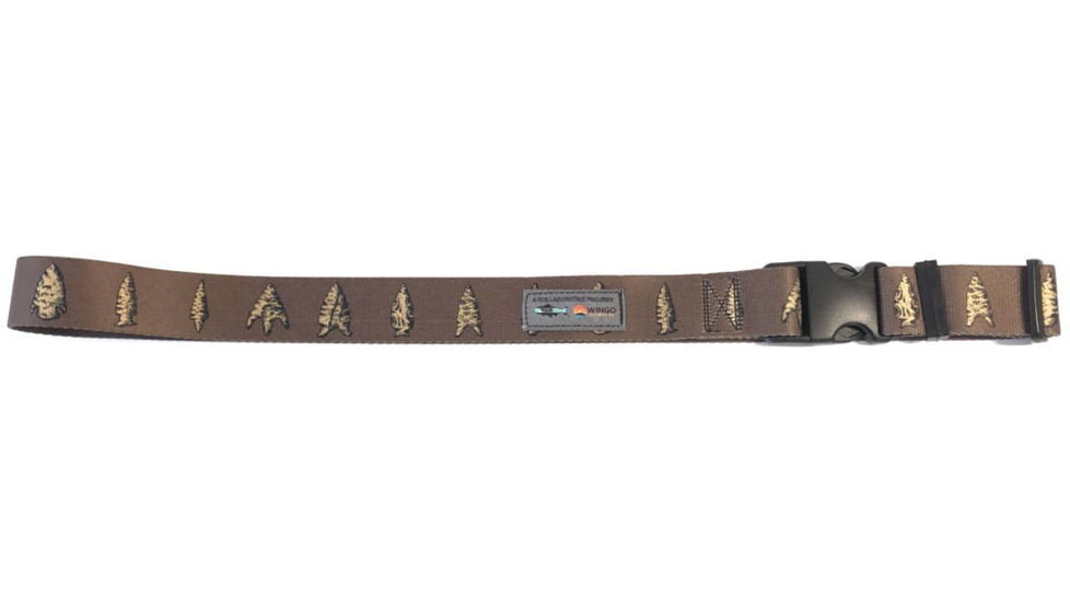 Wingo Outdoors Wading Belt - RepYourWater, Arrowheads, One Size Fits Most, W-WAD-501-OS